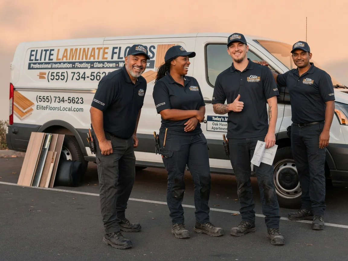 Laminate flooring installation company in De Witt, IA